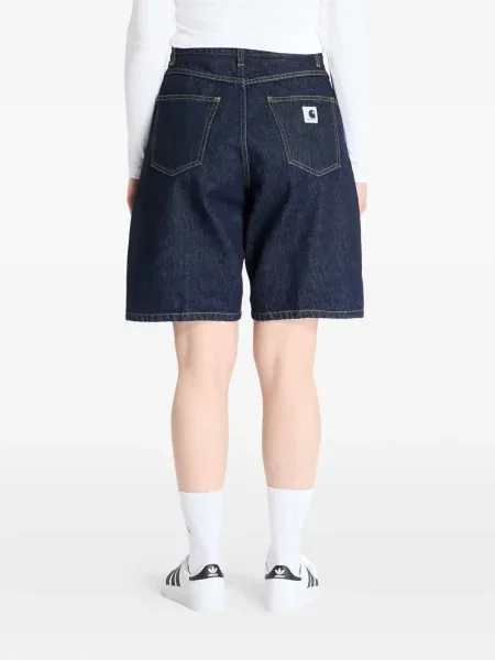 Дънкови шорти Carhartt Wip синьо