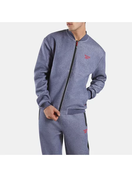 Reebok kurtka bomber Dreamblend Spacer male Navy Marl Size: granatowy