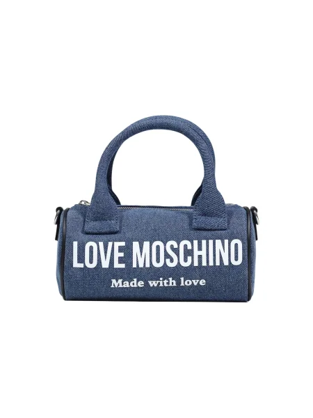 Geantă LOVE MOSCHINO albastru