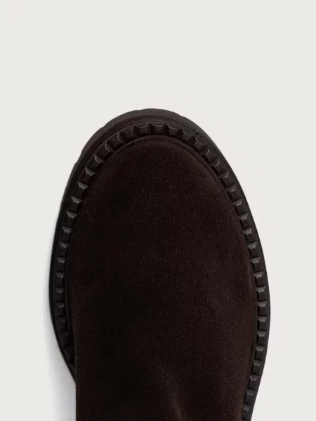 Замшевые сапоги Steve Madden