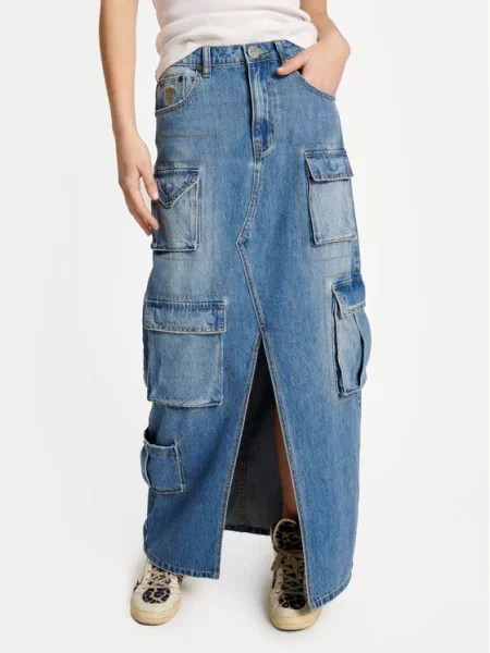 Jeans krilo One Teaspoon modra