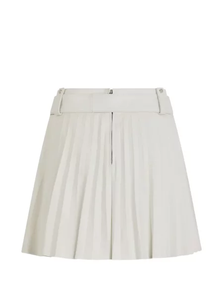 Mini pantaloni scurți Valentino Garavani plisate alb