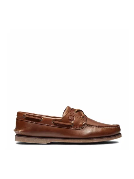 Półbuty Timberland klasyczne skórzane brązowe