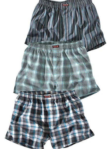 H.I.S Boksarice PAF turkizna / temno siva bela