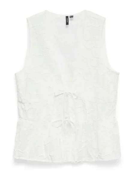 VERO MODA Bluza VMANN' bela