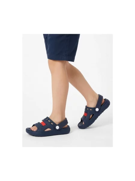 Šľapky Tommy Hilfiger modrá