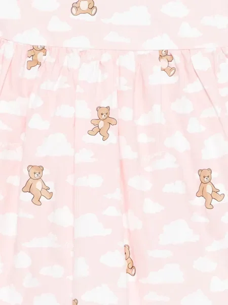 Sukienka dziecięca Moschino różowa