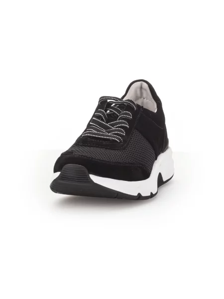 Sneakersy Gabor zamszowe czarne
