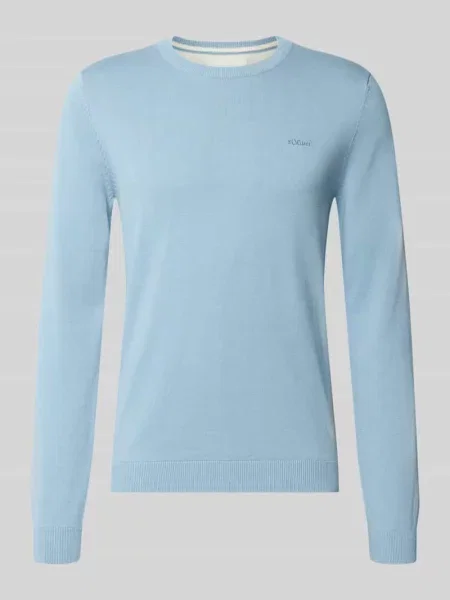 Sweter w kroju regular fit z czystej bawełny S.oliver Red Label