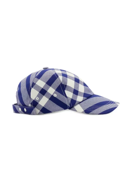 Pledas kepurė su snapeliu Burberry mėlyna