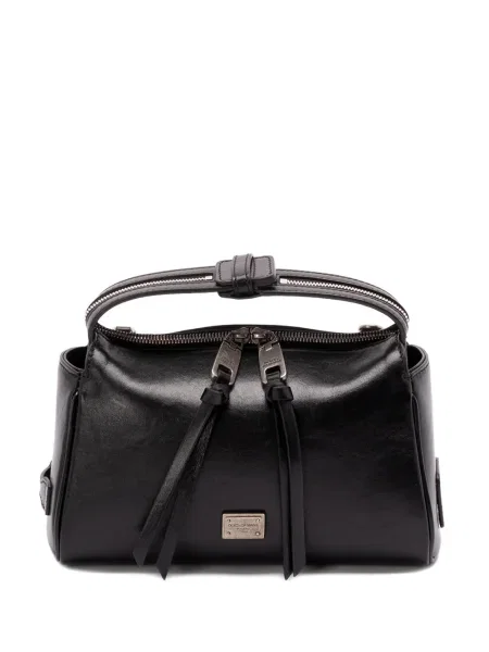 Geanta de piele Dolce & Gabbana din piele negru
