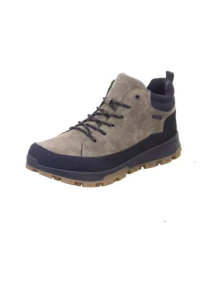 Buty trekkingowe Rieker skórzane beżowe