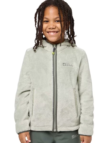 Jack Wolfskin Dětská mikina zelená