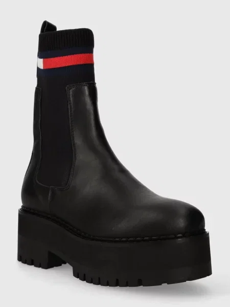 Sztyblety Tommy Jeans czarne