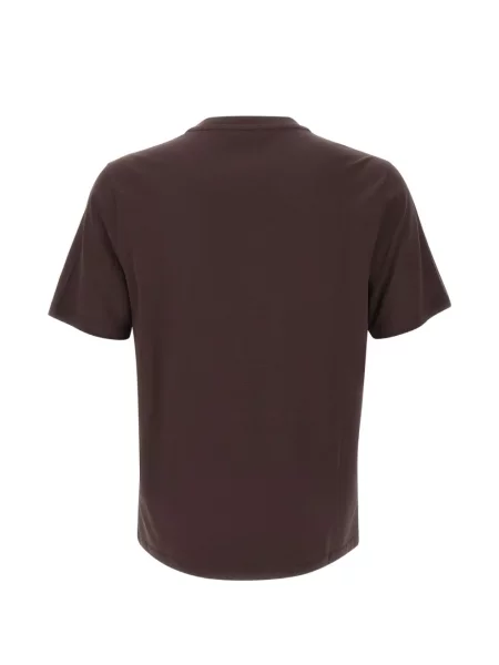 Tricou Kangra cu decolteu rotund maro
