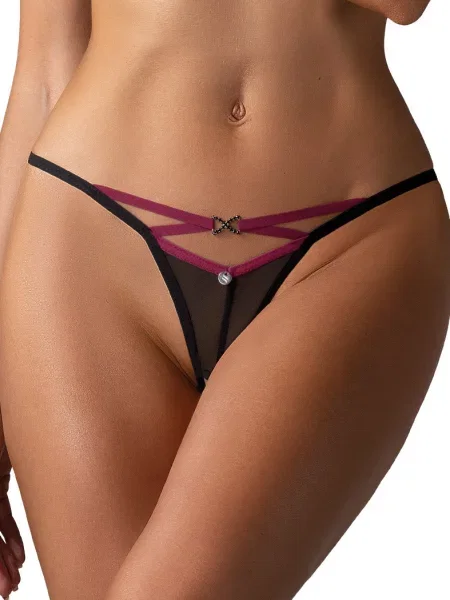 Эротические стринги с разрезом Стринги_Obsessive_Novenes_otwarte