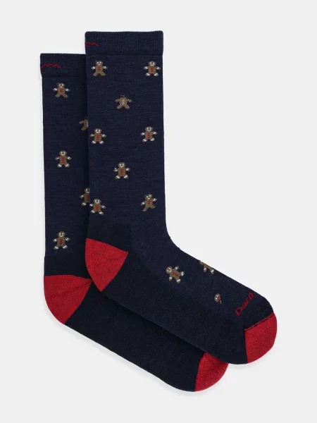 Nogavice s primesjo volne Darn Tough mornarsko modra