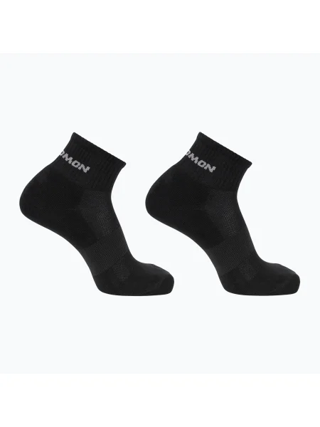 Zokni Salomon Evasion Ankle 2 pary black/black Evasion Ankle fekete