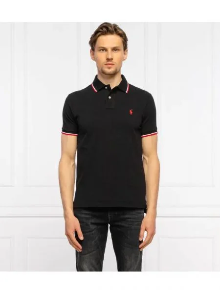 POLO RALPH LAUREN Polo | Custom slim fit negru