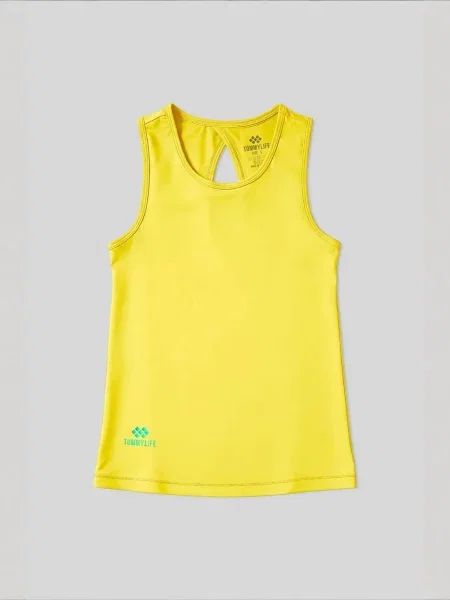 Tommy Life Sportski top limun žuta
