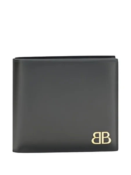 Portofel Balenciaga din piele negru