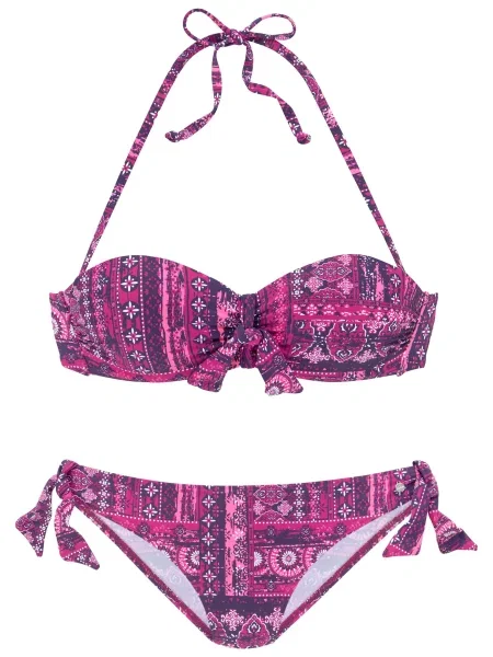 S.Oliver Bikiny námornícka modrá / ružová biela