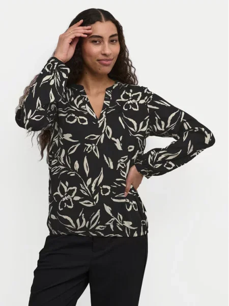 Kaffe Блузка Ditte чорний