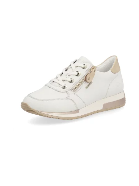 Sneakersy Remonte casual białe