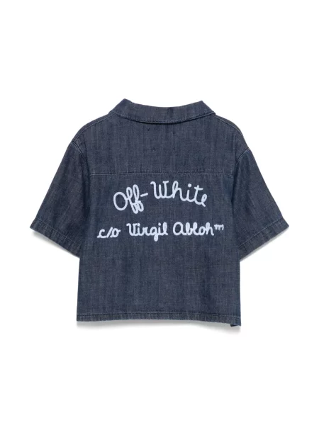 Koszula dżinsowa dziecięca Off-white biała
