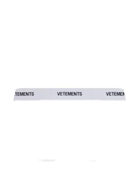 Șosete Vetements cu autograf alb