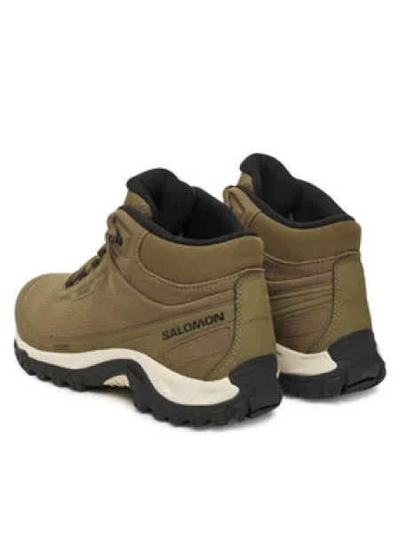 Bakancs Salomon Shelter Waterproof khaki