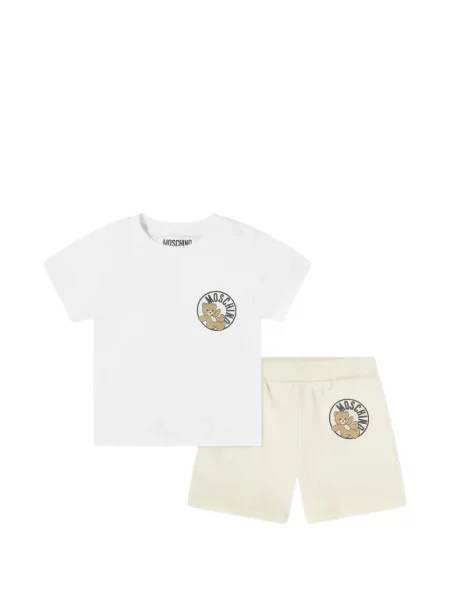 Szorty dziecięce Moschino białe