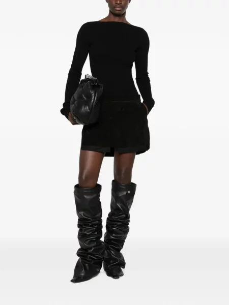 Top Rick Owens tricotate negru