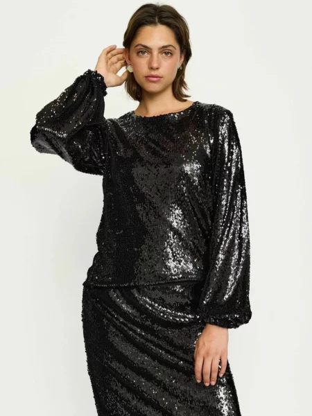 Soft Rebels Tricou SRMaddison' negru