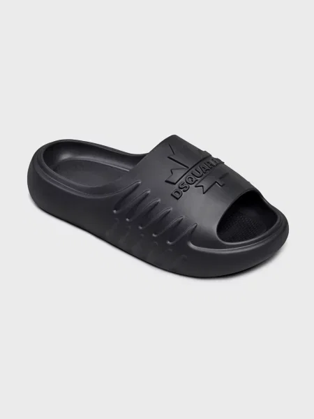 Шлепанцы Dsquared2 черные