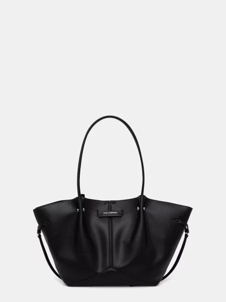 Karl Lagerfeld geantă tote pentru femei cu imitație de piele negru