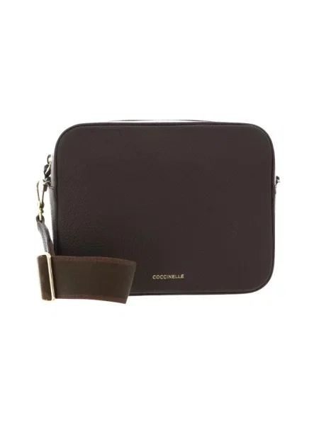 Torebka crossbody Coccinelle brązowa