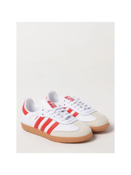 Sneakersy Adidas Samba skórzane klasyczne białe