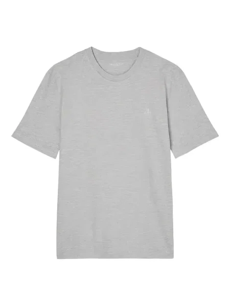 Tricou polo Marc O'polo cu decolteu rotund gri