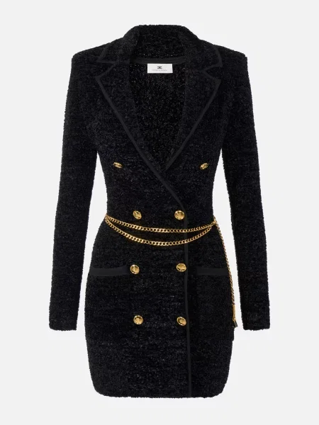 Платье Elisabetta Franchi черное