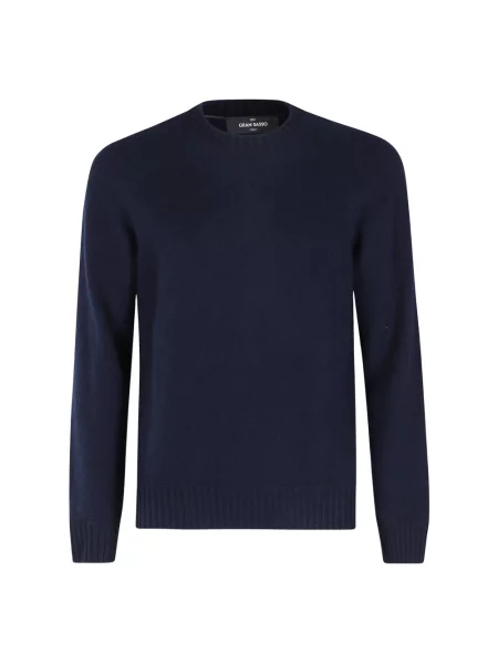 Sweter Gran Sasso z kaszmiru niebieski