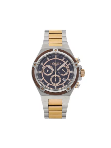 Roamer Hodinky Tempomaster Chrono 49 65 20 stříbrná