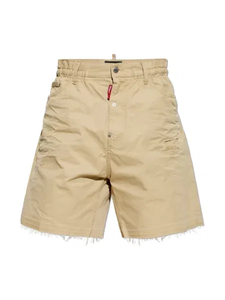 Szorty Dsquared2 beżowe