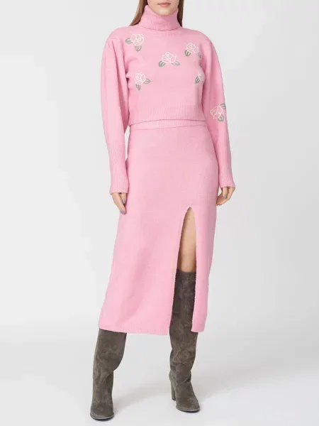 NOSECRETS 1 Спідниця міді рожевий