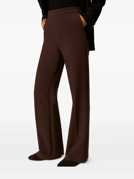 Pantaloni Twinset maro