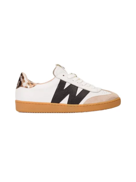 Sneakersy Wonders skórzane białe