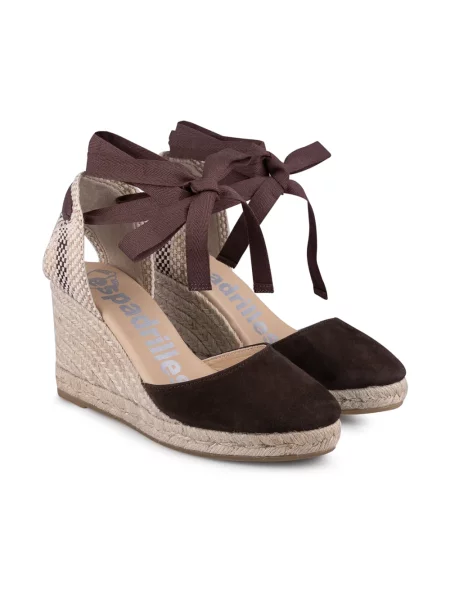 Espadryle Espadrilles brązowe