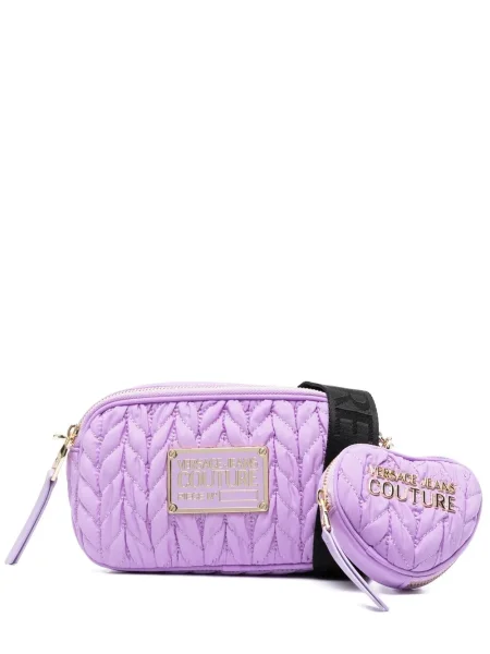 Geanta crossbody Versace Jeans Couture violet