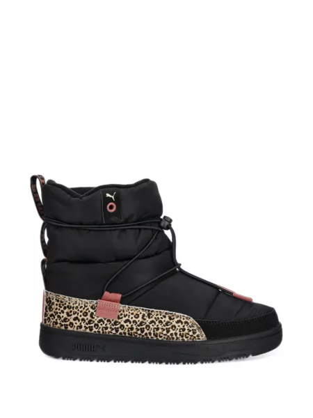 Botine Puma cu imprimeu animal print negru