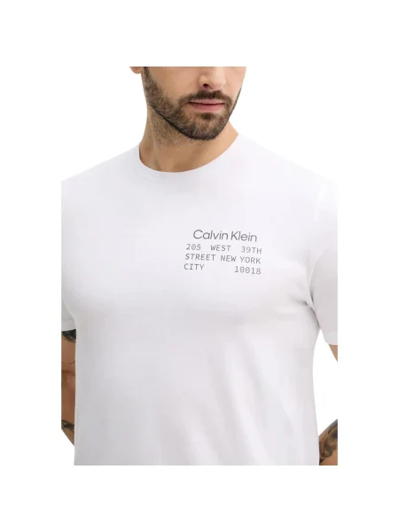 Calvin Klein Jeans Tricou | regular fit alb